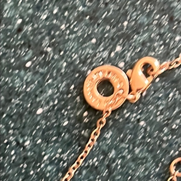 CZ by Kenneth Jay Lane Round Bezel Gold Tone Necklace - Picture 7 of 7